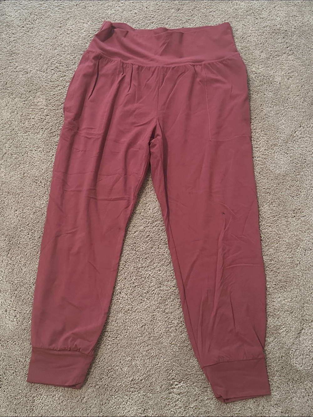 Athleta Women's Mauve Rose Jogger Pants